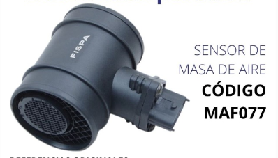 FISPA SENSOR DE MASA DE AIRE OPEL ASTRA G HATCHBACK 1.7 /CORSA 1.3 1.7 (2000/09) COMBO BOX BODY/ESTATE 1.3 1.7 (2001/10) TIGRA TWIN TOP 1.3 (2004/06)