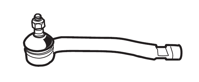 TIPER EXTREMO DE DIRECCION DER TOYOTA YARIS 17 OEM: 45046-09720
