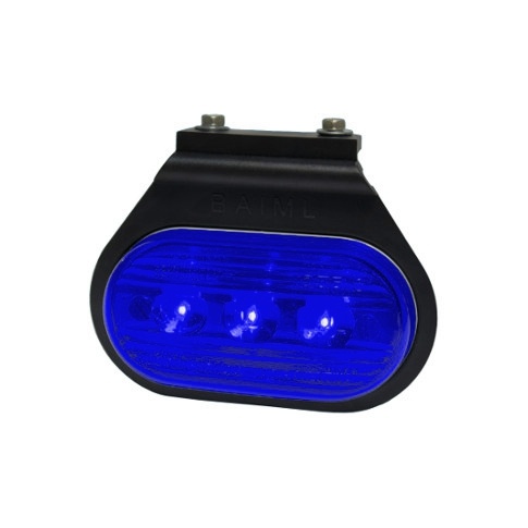 BAIML FARO FLEX.ELECTRONICO BIVOLTAJE 3 LEDS AZUL  