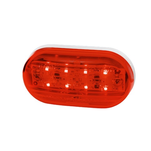 BAIML FARO ELECTRONICO BIVOLTAJE 12 LEDS ROJO POSICION - STOP