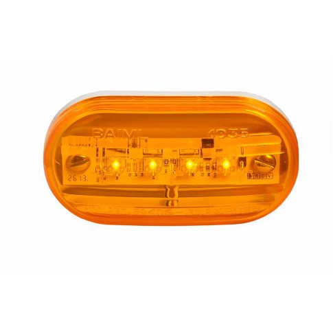 BAIML FARO ELECTRONICO BIVOLTAJE 4 LEDS AMBAR  