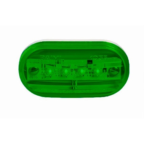 BAIML FARO ELECTRONICO BIVOLTAJE 4 LEDS VERDE  