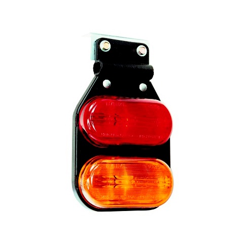 BAIML JUEGO FARO FLEXIBLE UNIPOLAR ROJO AMBAR