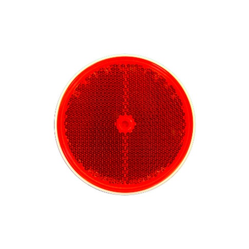 BAIML REFLECTOR REDONDO GRANDE ROJO  