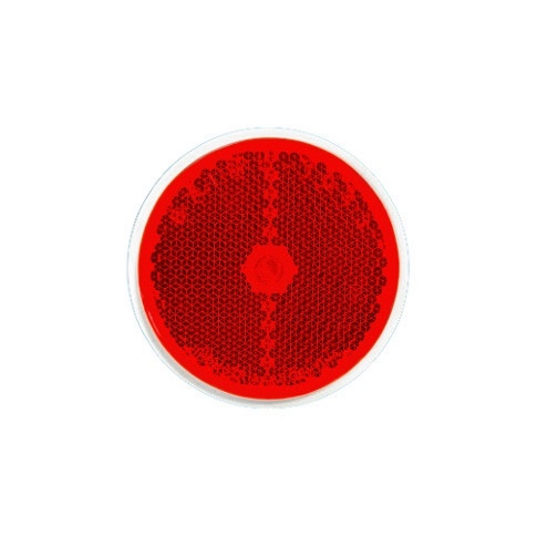 BAIML REFLECTOR REDONDO CHICO ROJO  