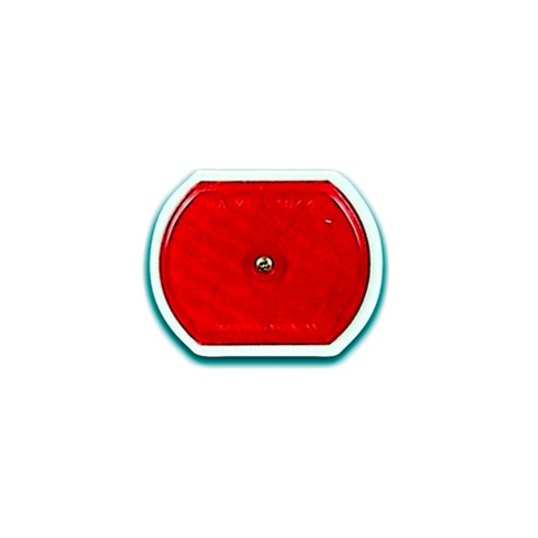 BAIML REFLECTOR OVAL CORTO ROJO  