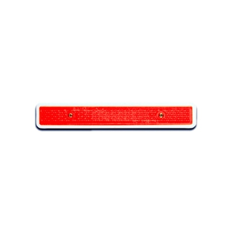 BAIML REFLECTOR RECTANGULAR FINO MEDIANO ROJO  