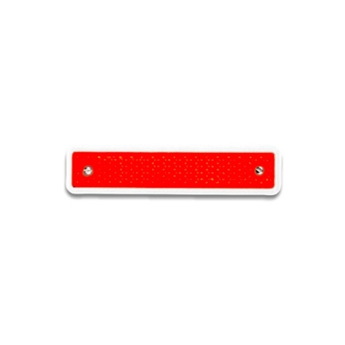 BAIML REFLECTOR RECTANGULAR FINO CORTO ROJO  