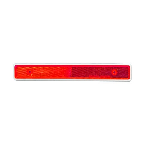 BAIML REFLECTOR RECTANGULAR FINO LARGO ROJO  