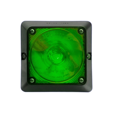 BAIML JUEGO FARO TRASERO CUADRADO UNIPOLAR VERDE