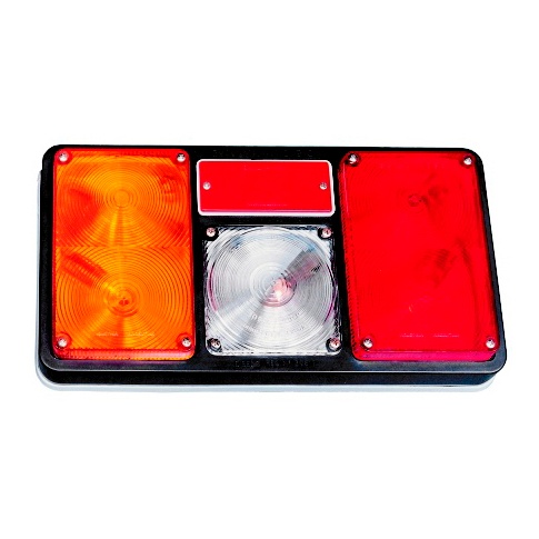 BAIML JUEGO FARO TRASERO ROJO//CRISTAL//AMBAR