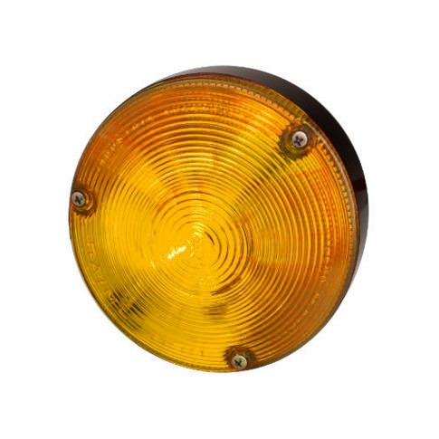 BAIML JUEGO FARO TRASERO REDONDO GRANDE UNIPOLAR AMBAR