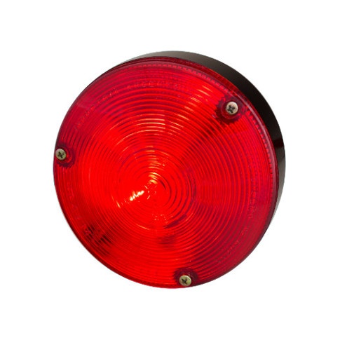 BAIML JUEGO FARO TRASERO REDONDO GRANDE UNIPOLAR ROJO