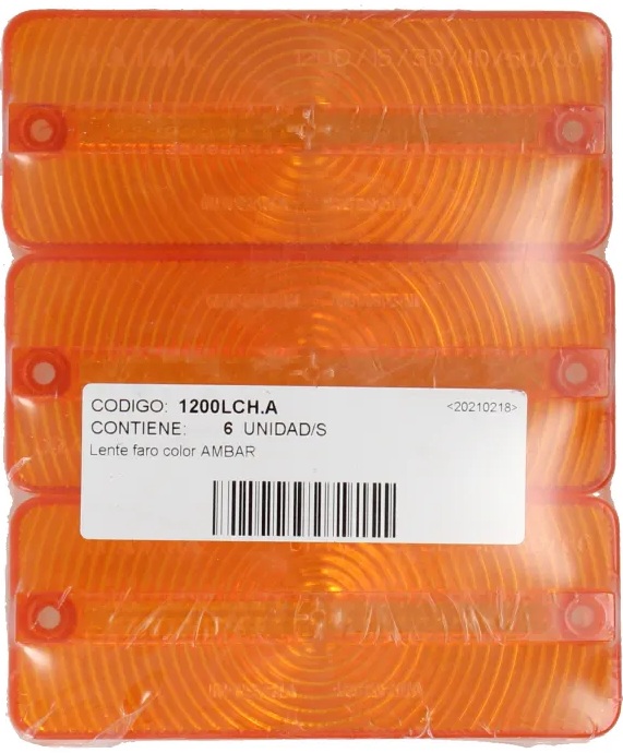 BAIML LENTES REPUESTO CHICO AMBAR  