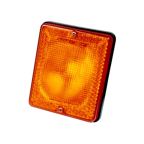 BAIML FARO TRASERO RECTANGULAR UNIPOLAR AMBAR  