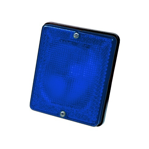 BAIML FARO TRASERO RECTANGULAR UNIPOLAR AZUL  