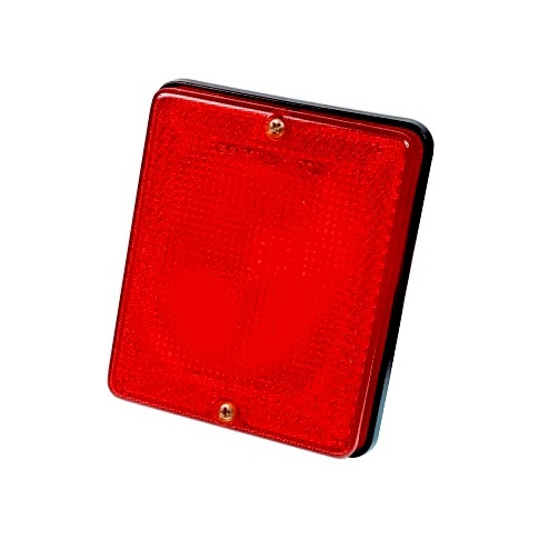 BAIML FARO TRASERO RECTANGULAR BIPOLAR ROJO  