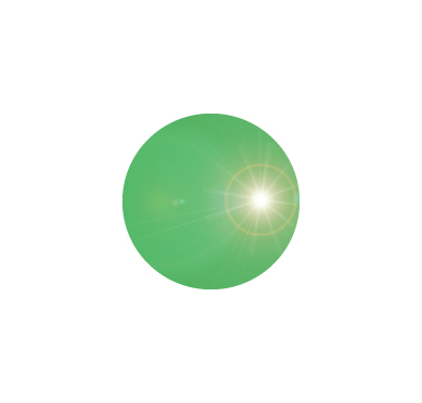 BAIML LENTES REPUESTO RECTANG. VERDE  