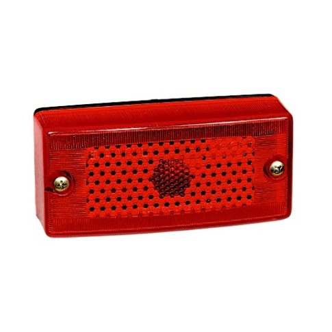 BAIML FARO POSICION RECTANG.UNIPOLAR ROJO  