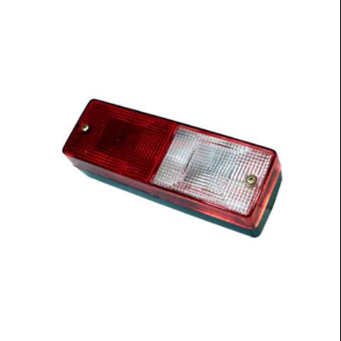 BAIML JUEGO FARO TRASERO RECTANG. BIPO-UNIPOLAR ROJO/CRISTAL