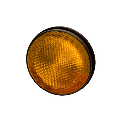 BAIML FARO TRASERO REDONDO UNIPOLAR AMBAR  /SIN ARO FLEXIBLE 