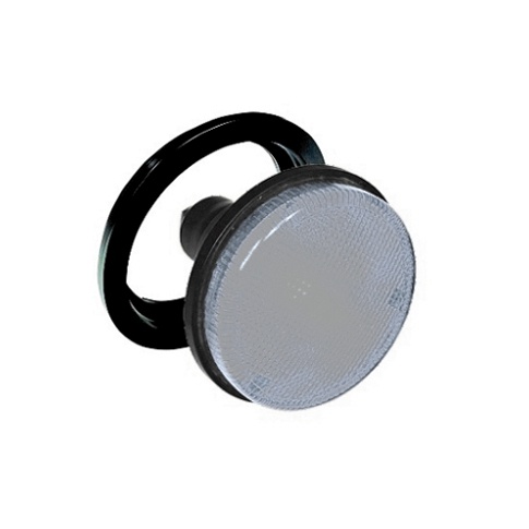 BAIML FARO TRASERO REDONDO MEDIANO UNIPOLAR CRISTAL  /CON ARO FLEXIBLE 