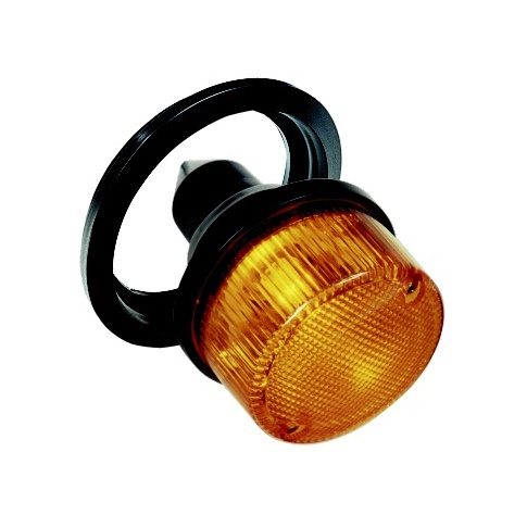 BAIML FARO POSICION REDONDO CHICO UNIPOLAR AMBAR  /CON ARO FLEXIBLE 