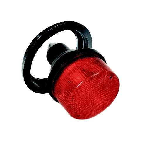 BAIML FARO POSICION REDONDO CHICO UNIPOLAR ROJO  /CON ARO FLEXIBLE 