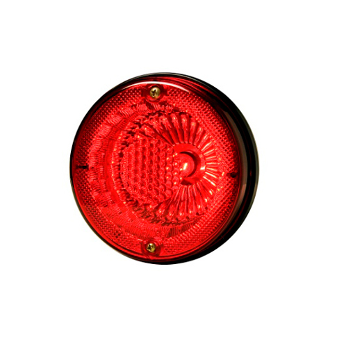 BAIML FARO TRASERO REDONDO MEDIANO UNIPOLAR ROJO  