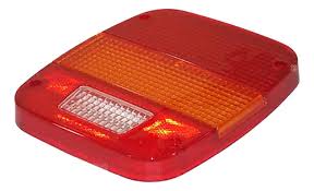 BAIML LENTES REPUESTO RECTANG. CRISTAL ROJO AMBAR