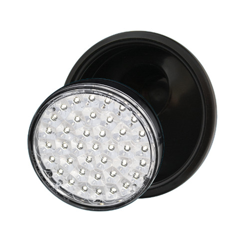 BAIML FARO TRASERO ELECTR.BIVOLTAJE 39 LEDS BLANCOS FRIOS  /ARO FLEXIBLE - PANTALLA INTERIOR METALIZADA 
