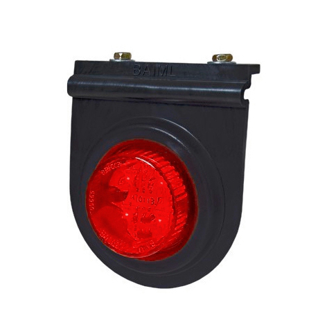 BAIML FARO ELECTR.FLEXIBLE BIVOLTAJE 4 LEDS ROJO  /CON ARO FLEXIBLE 