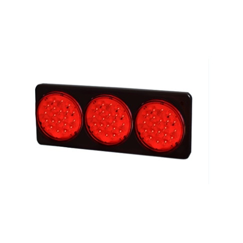 BAIML MARCO TRASERO ELECTR.BIVOLTAJE BIPOLAR ROJO  /20 LEDS X FARO 