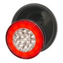 BAIML FARO ELECTR. TRASERO ROJO POSICION CRISTAL RETROCESO 12/24V - ARO FLEXIBLE - CONECTOR DE 3 VIAS