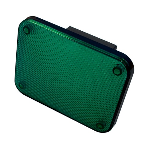 BAIML FARO ADVERTENCIA UNIPOLAR VERDE AMBULANCIA  