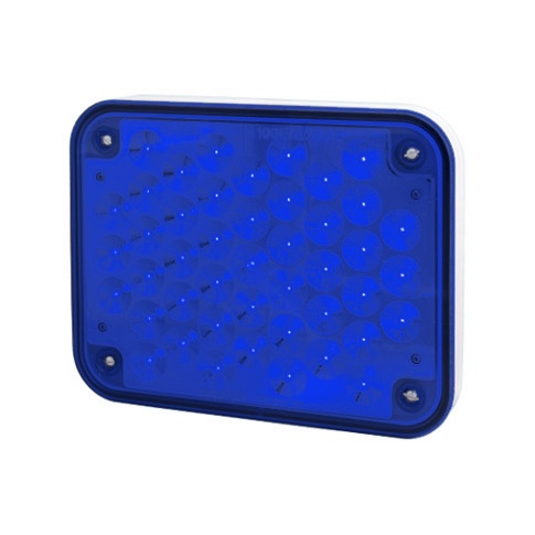 BAIML FARO ADVERTENCIA ELECTR.BIVOLTAJE 45 LEDS AZUL  