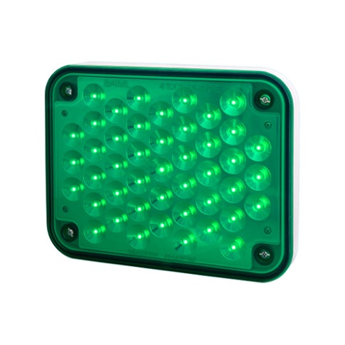 BAIML FARO ADVERTENCIA ELECTR.BIVOLTAJE 45 LEDS VERDE  