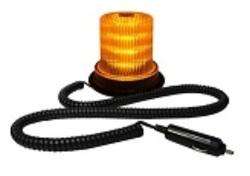 BAIML BALIZA ELECTR.BIVOLTAJE AMBAR  /CABLE ESPIRALADO 3 MTS C/FICHA TIPO PLUG - 7 DESTELLOS