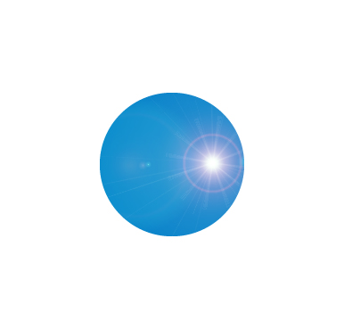BAIML LENTES REPUESTO AZUL  