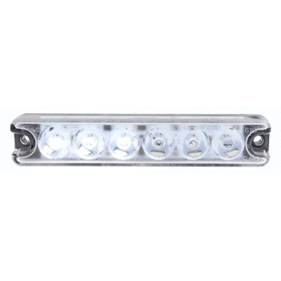 BAIML BALIZA ELECTR.BIVOLTAJE 6 LEDS CRISTAL C/SECUENCIA DE DESTELLOS