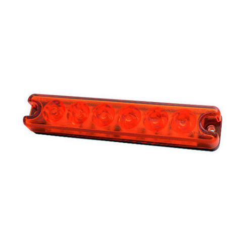 BAIML BALIZA ELECTR.BIVOLTAJE 6 LEDS ROJO  /ILUMINACION CONTINUA (SIN DESTELLOS)