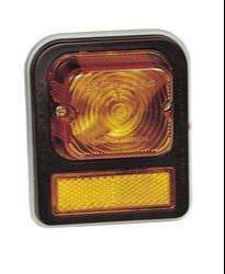 BAIML FARO POSICION C/REFLECTOR UNIPOLAR AMBAR  