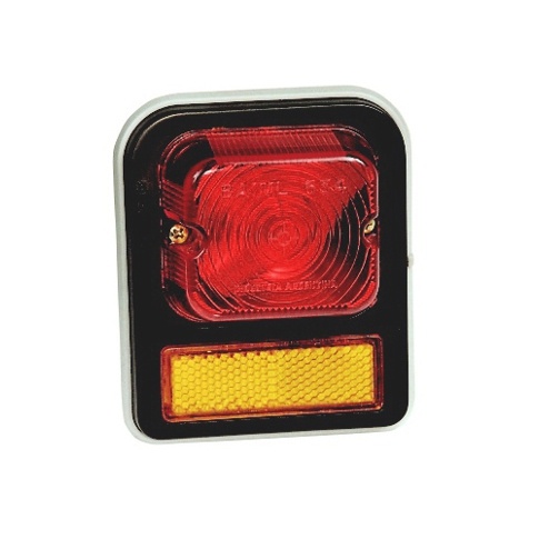 BAIML FARO POSICION C/REFLECTOR UNIPOLAR ROJO  