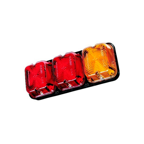 BAIML JUEGO FARO TRASERO ROJO//AMBAR UNIPOLAR