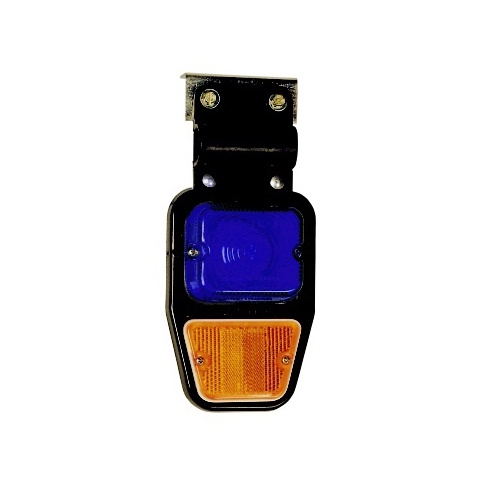 BAIML FARO FLEXIBLE UNIPOLAR C/REFLECTOR AMBAR-AZUL (AD)