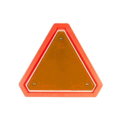 BAIML REFLECTOR TRIANGULAR C/REFLECTOR AMBAR  