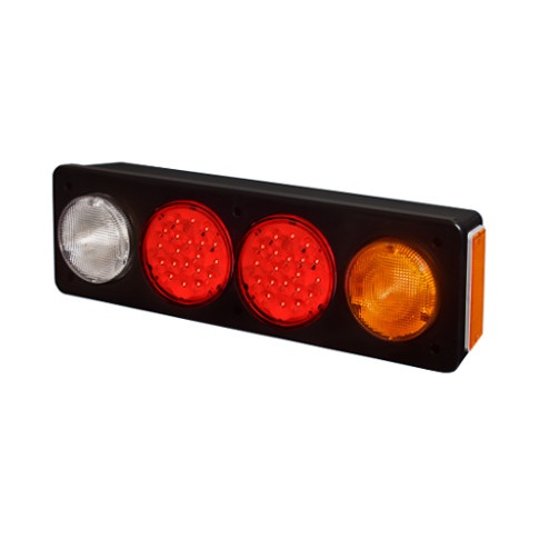 BAIML SOPORTE ELECTR.BIVOLTAJE CRISTAL//ROJO//AMBAR DER.  /LAMPARAS Y LEDS // 20 LEDS X FARO // BIP-UNIPOLAR 
