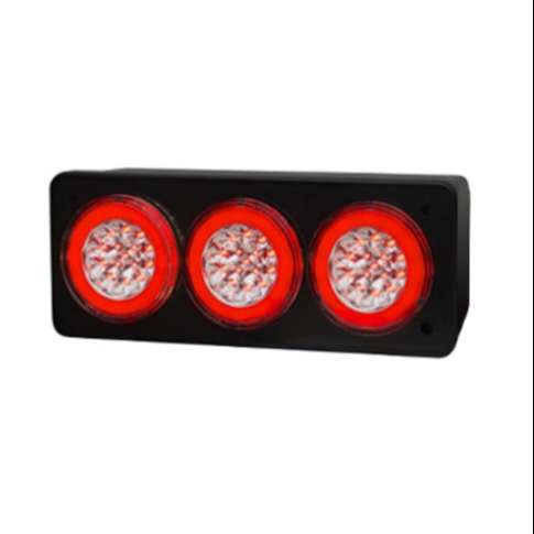 BAIML SOPORTE ELECTR.BIVOLTAJE BIPOLAR TODO ROJO  