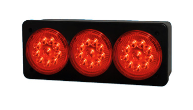 BAIML FARO ARMADO 3 ELECTRONICO POSICION-STOP ROJO  