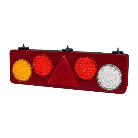 BAIML SOPORTE ELECTR.BIVOLTAJE AMBAR//ROJO//CRISTAL IZQ.  /39 LEDS X FARO // FIJACIO SUPERIOR // BIP-UNIPOLAR 